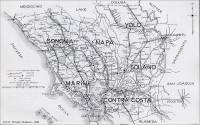 Sonoma County, 1916 Map