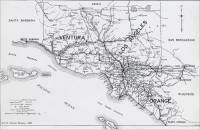 Ventura County , 1916 Map
