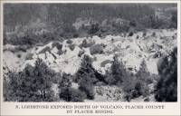 Limestone Exposed North of Volcano