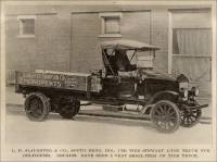 L. B. Slaughter & Co., South Bend, Ind. (Indiana), use this Stewart 2-ton truck for deliveries.