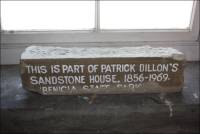 &ldquo;This is part of Patrick Dillon&rsquo;s Sandstone House. 1856-1969. Benicia State Park (California).&rdquo;