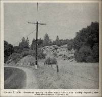Old limestone quarry in the south Cool-Cave Valley deposit
