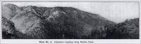 "Photo No. 11. Limestone croppings along Erskine creek." Report XIV of the State Mineralogist - Mines and Mineral Resources of Portions of California, Chapters of State Mineralogist's Report - Biennial Period 1913-1914, pp. 517
