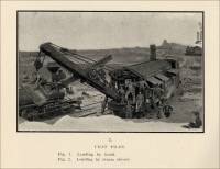 Chat Piles. Fig. 2. Loading by steam shovel.