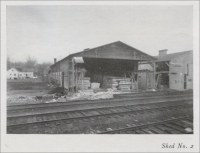 The Drew Daniels Granite Co. Shed No. 2, Waterbury, Vermont (circa 1910)