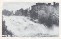 “Sutherland Falls – Proctor, Vermont”  (postcard photo)
